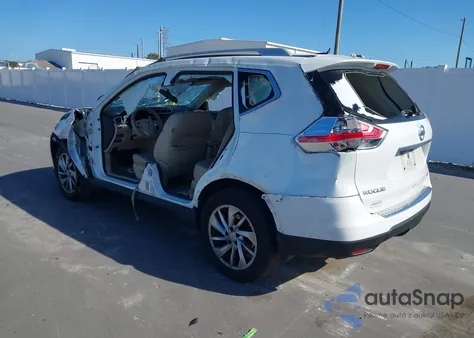 2014 Nissan Rogue Sl из США, поврежденный, VIN 5N1AT2MT9EC769674